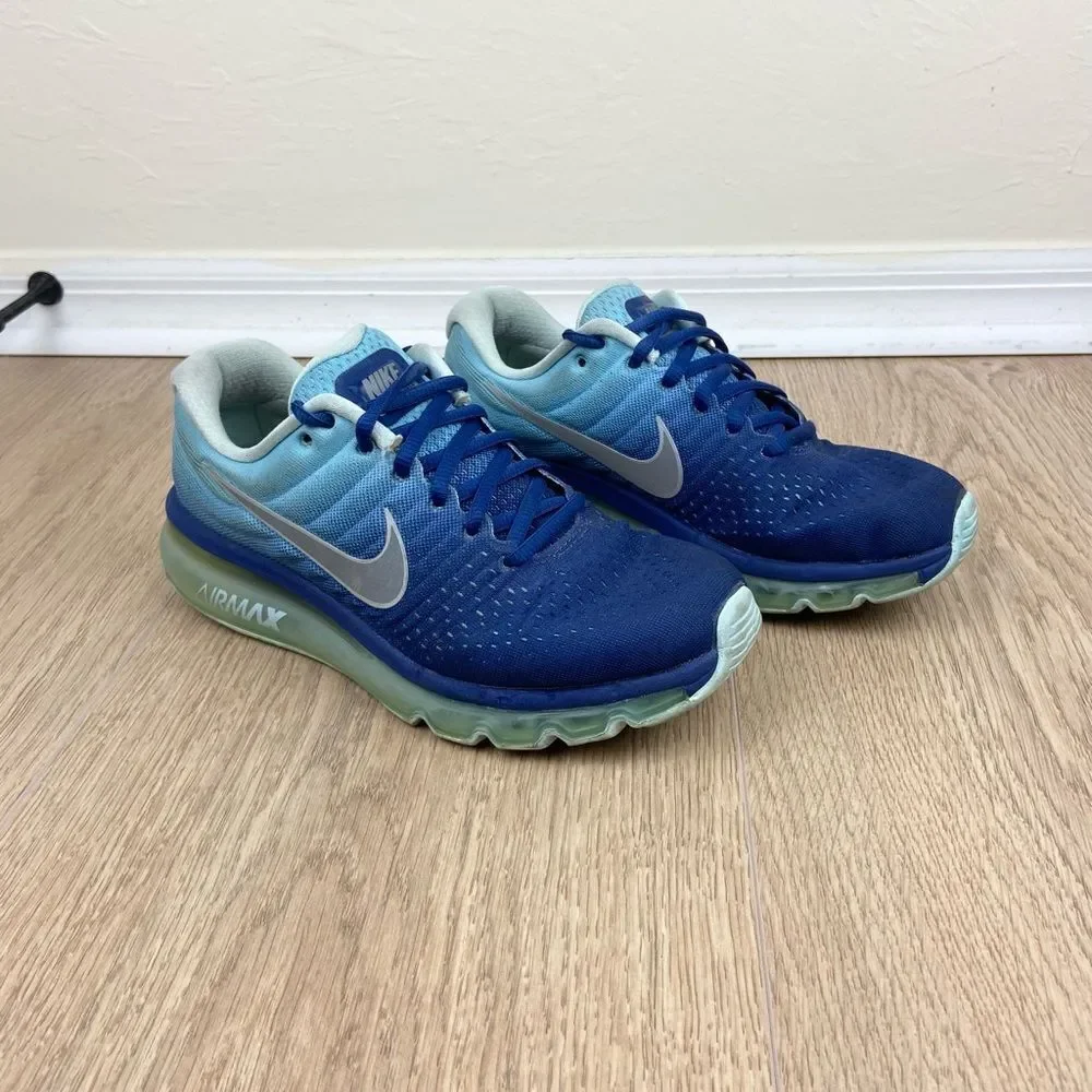 Nike Air Max Girl’s Sneakers - Deep Royal Blue & Summit White